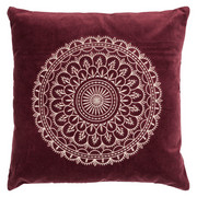 ZIERKISSEN - Bordeaux, Textil (45/45cm)