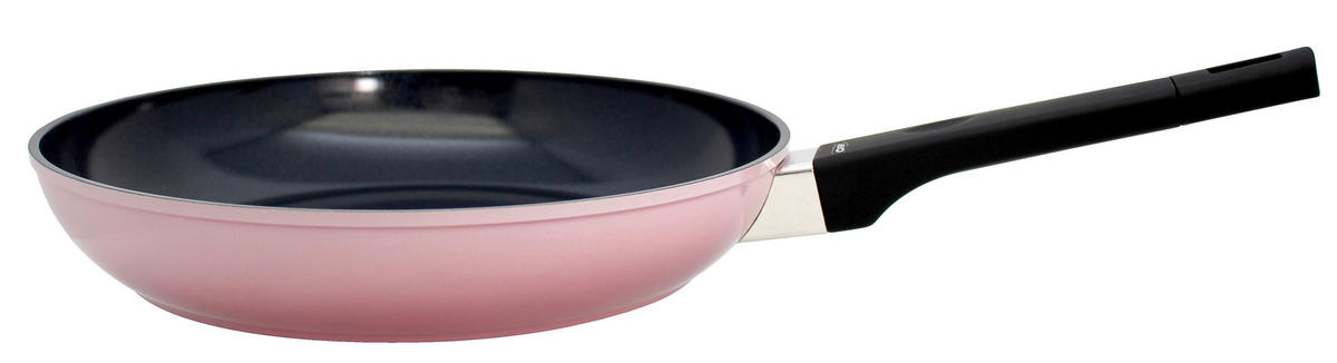 PFANNENSET Herzpfanne Aluminium 2-teilig  - Hellrosa, Basics, Metall (28/11cm) - ELO