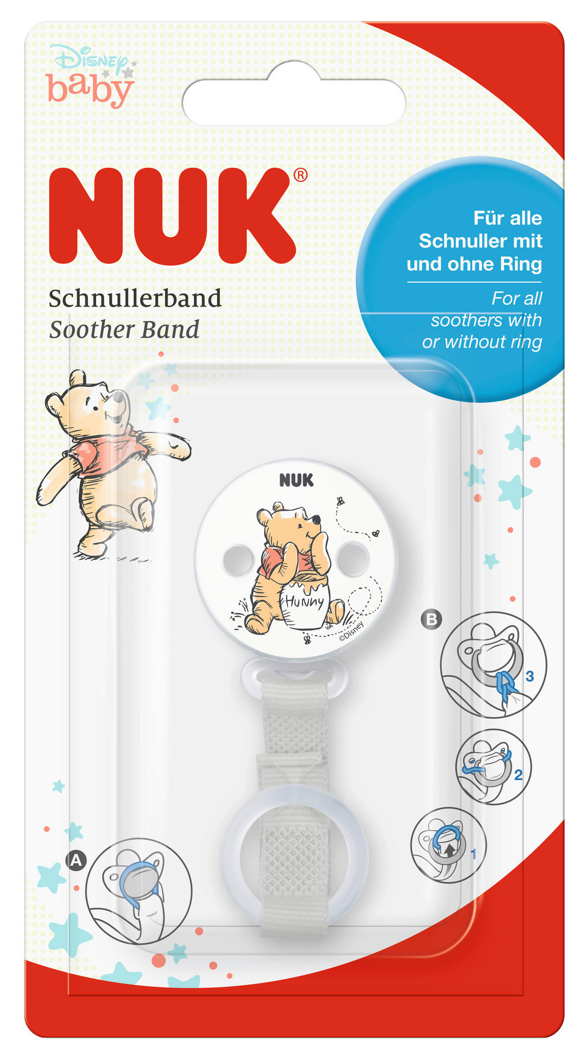 SCHNULLERKETTE - Basics (1,5/9,2/17,3cm) - NUK