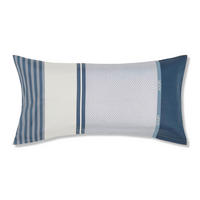 KOPFKISSENBEZUG HERRINGBONE STRIPES 80/40 cm  - Blau, Design, Textil (80/40cm) - Joop!