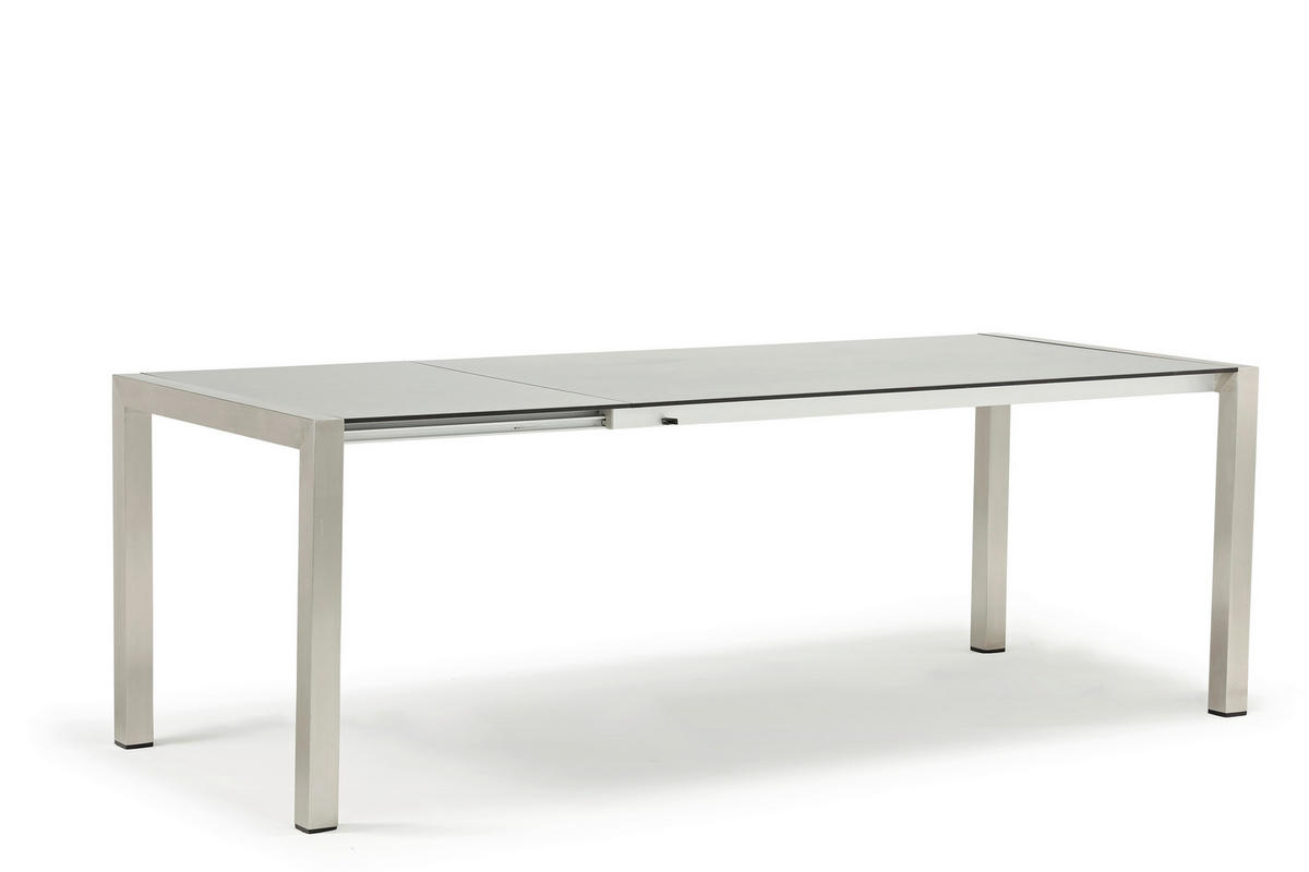 GARTENSET 7-teilig  - Edelstahlfarben/Anthrazit, MODERN, Kunststoff/Metall - Acamp