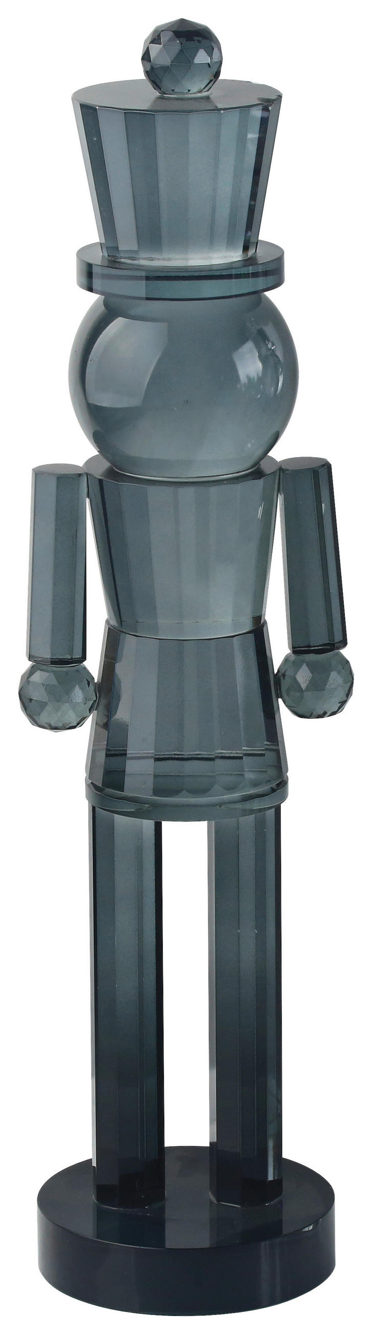 DIÓTÖRŐFIGURA - szürke, Lifestyle, üveg (8,5/33cm) - X-Mas