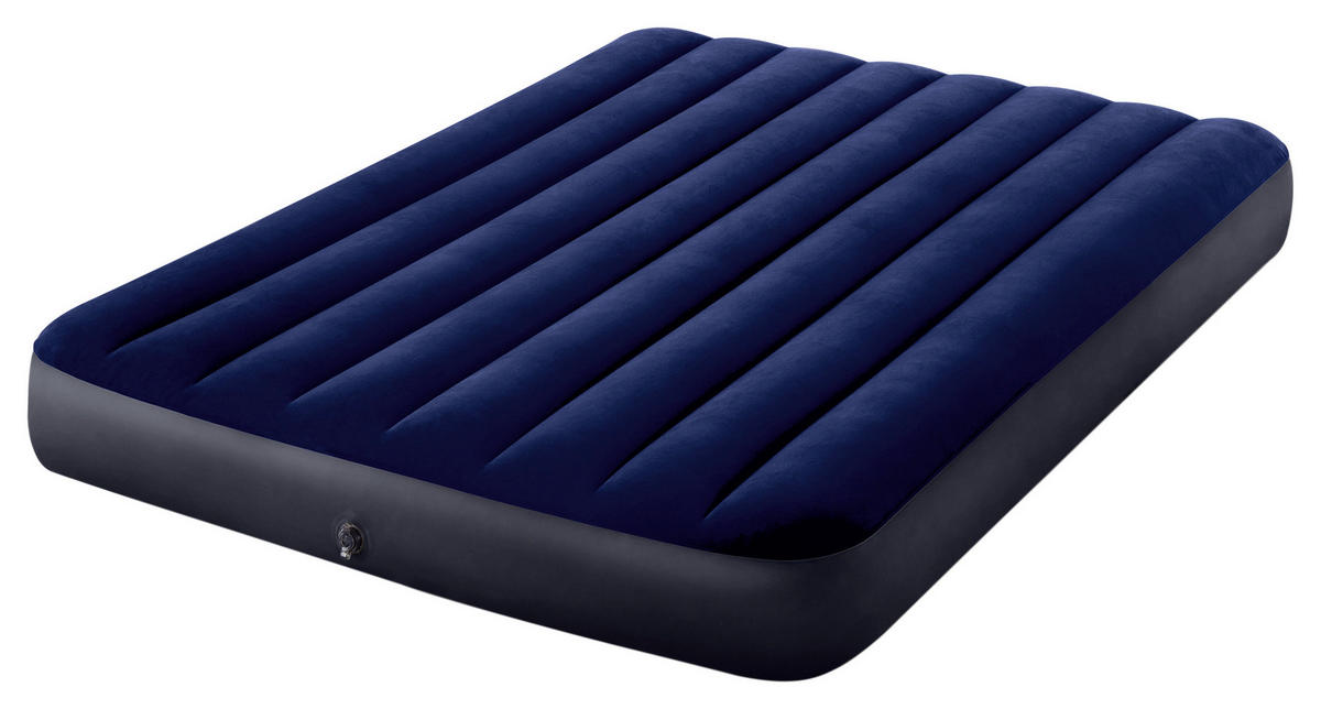 LUFTBETT 137/191 cm Blau  - Blau, Basics, Kunststoff (137/191cm)