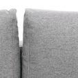 ECKSOFA in Flachgewebe Hellgrau - Eiche Wotan/Hellgrau, KONVENTIONELL, Holz/Textil (255/157cm) - Carryhome
