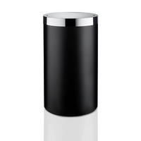 PRÁDELNÍ KOŠ   - černá/barvy chromu, Design, kov (35/58cm) - Joop!