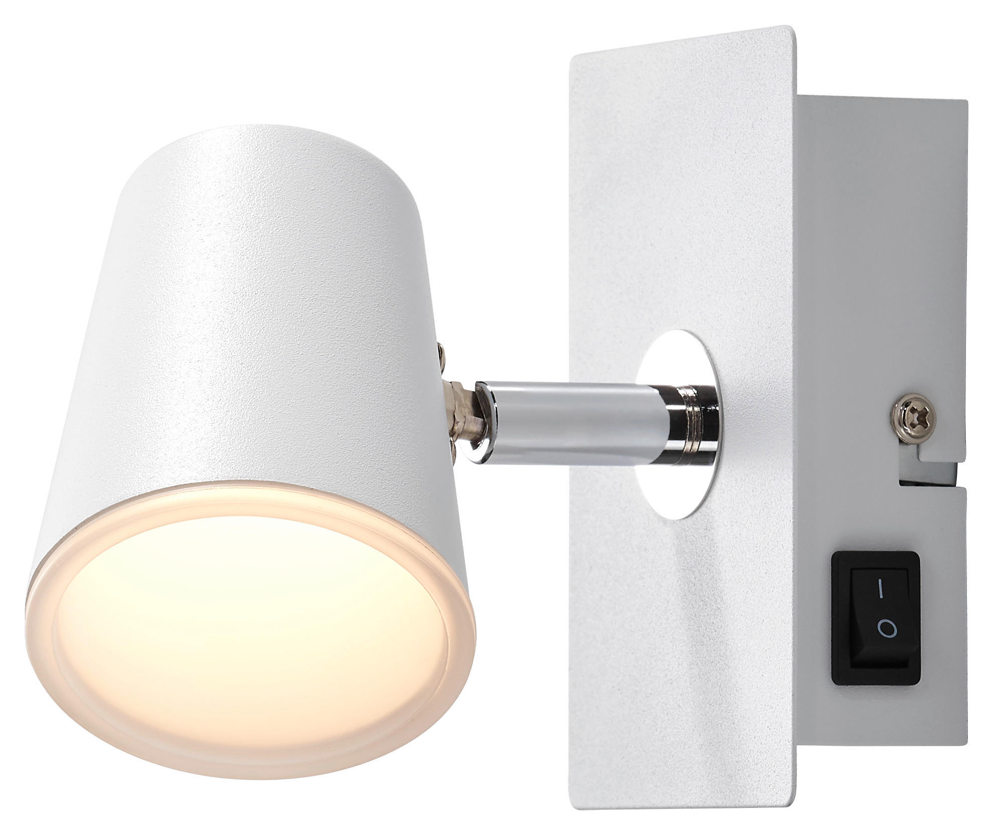 LED-STRAHLER   - Weiß, Design, Metall (12/7,5/16cm) - Trio Leuchten