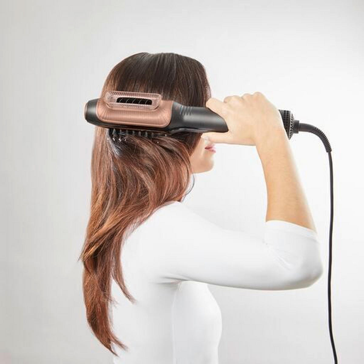 hajformázó, meleglevegős, - fekete, Basics, műanyag (9.54cm) - Rowenta