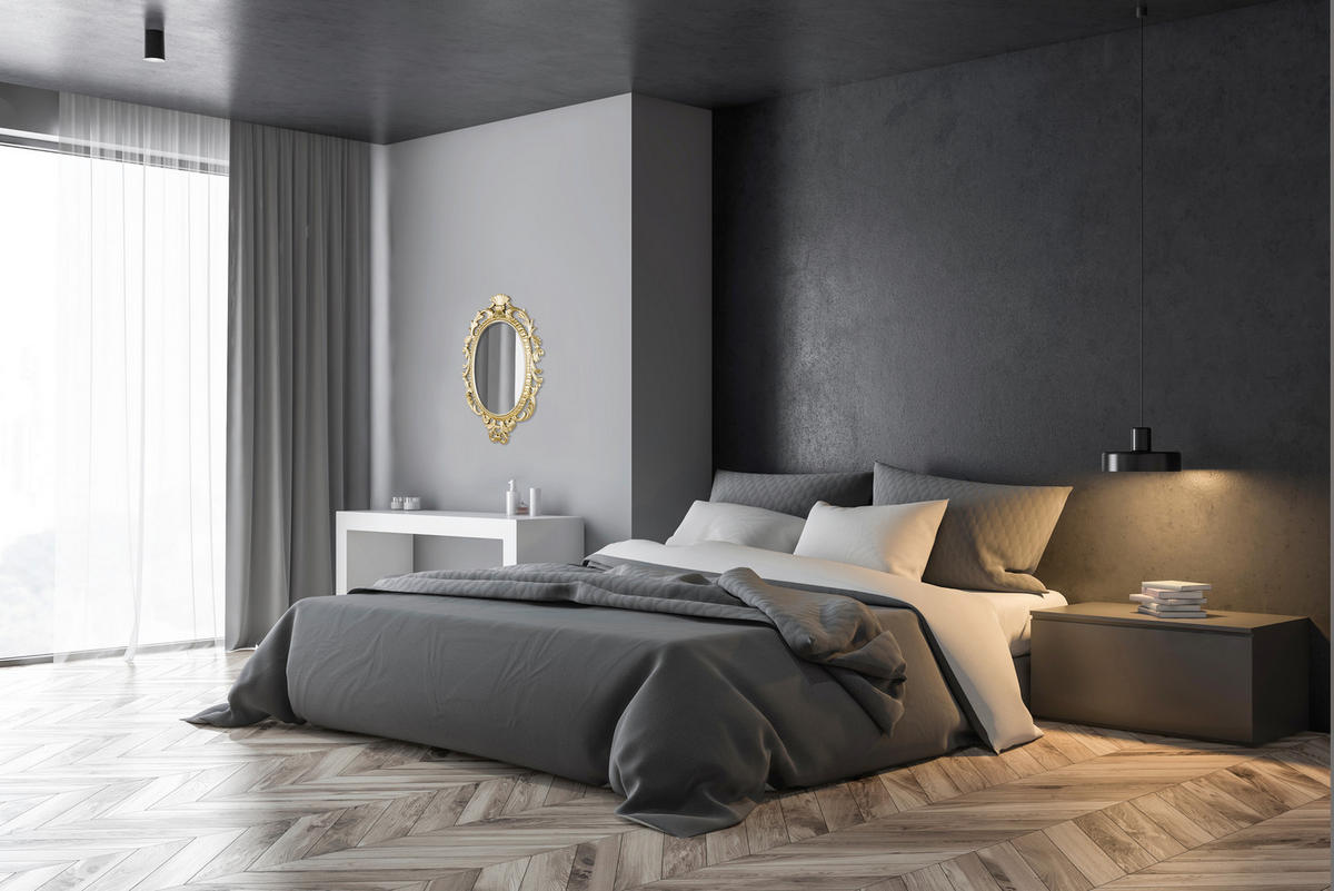 DEKOSPIEGEL 44,5/73/3,5 cm    in oval  - Goldfarben, Trend, Glas/Kunststoff (44,5/73/3,5cm) - Boxxx