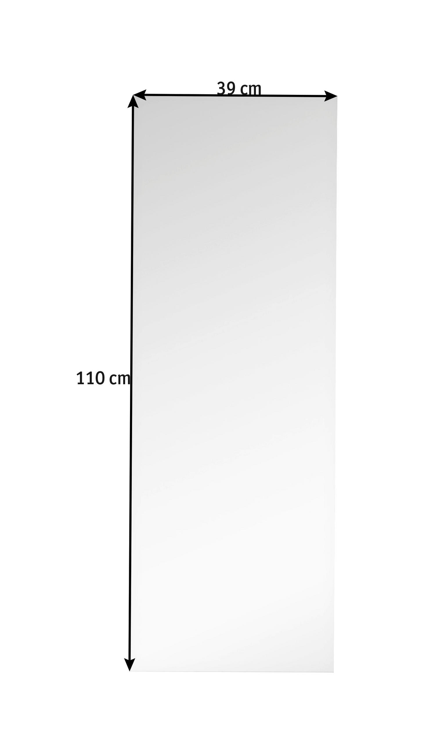 OGLINDĂ DE PERETE 39/110/0,3 cm    - argintiu, Design (39/110/0,3cm) - Boxxx