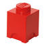 AUFBEWAHRUNGSBOX 12,5/12,5/18 cm - Rot, Trend, Kunststoff (12,5/12,5/18cm) - Lego AUFBEWAHRUNGSBOX 12,5/12,5/18 cm - Rot, Trend, Kunststoff (12,5/12,5/18cm) - Lego