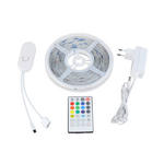 LED-STRIP 300 cm  Rainbow 3  - Weiß, Design, Kunststoff (300cm) - Novel