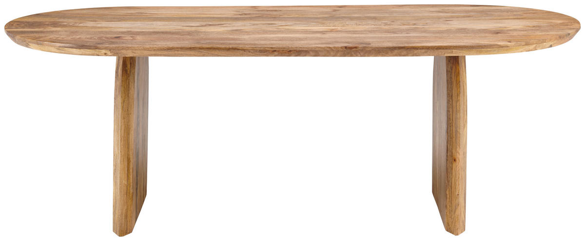 JÍDELNÍ STŮL, mangové dřevo, přírodní barvy, 220/76/100 cm - přírodní barvy, Moderní, dřevo (220/76/100cm) - MID.YOU