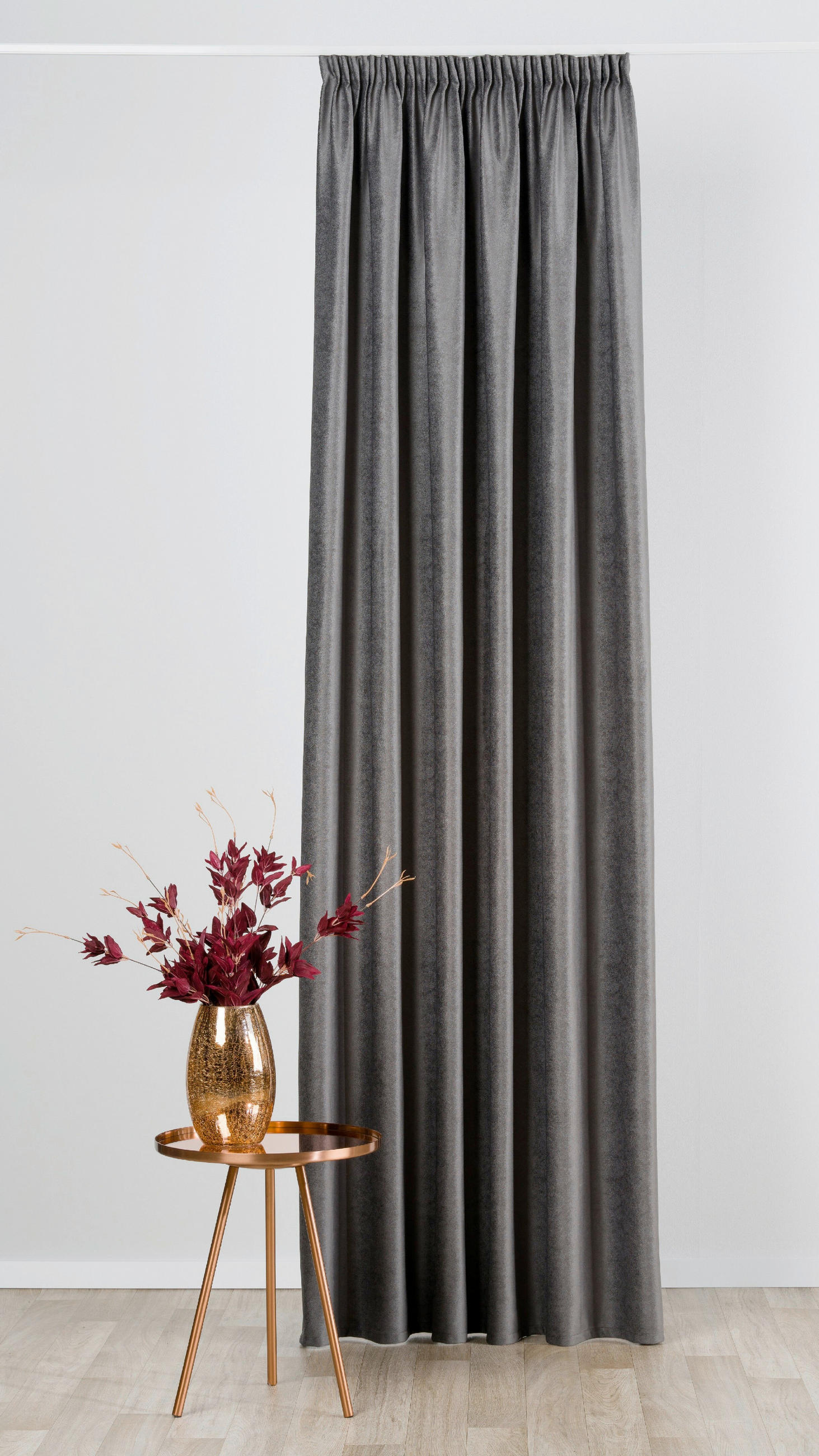 DRAPERIE CONFECȚIONATĂ black-out (nu permite trecerea luminii)  - Basics, textil (22/26.5/6cm)