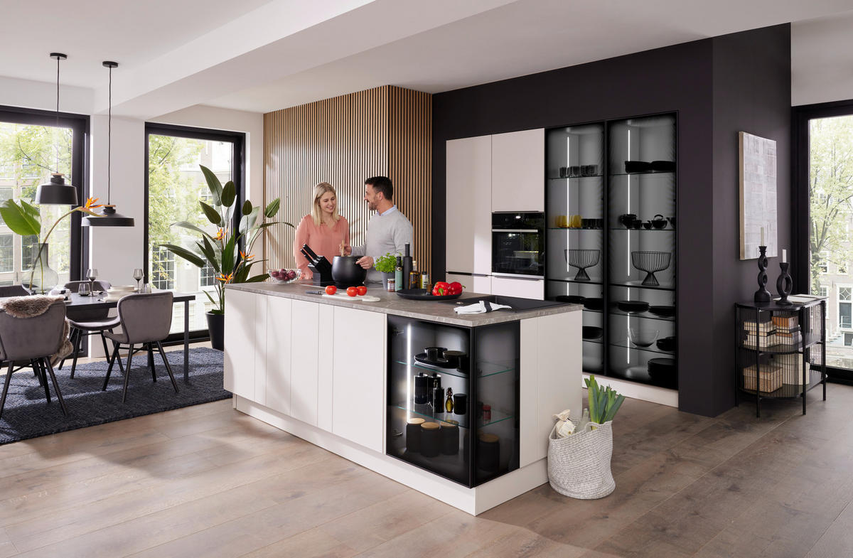 EINBAUKÜCHE  - Sahara, Design, Holzwerkstoff - Dieter Knoll