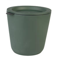 LUNCHBOX - Grün, Basics, Naturmaterialien/Kunststoff (11,2/10,1cm) - Homeware Profession.