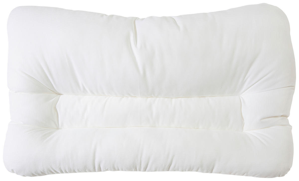 ANATOMSKI VZGLAVNIK NENA 50/70 cm  - bela, Konvencionalno, tekstil (50/70cm) - Sleeptex