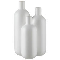 VASE 29 cm  - Weiß, LIFESTYLE, Keramik (16/29cm) - Ambia Home