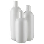 VASE 29 cm  - Weiß, LIFESTYLE, Keramik (16/29cm) - Ambia Home