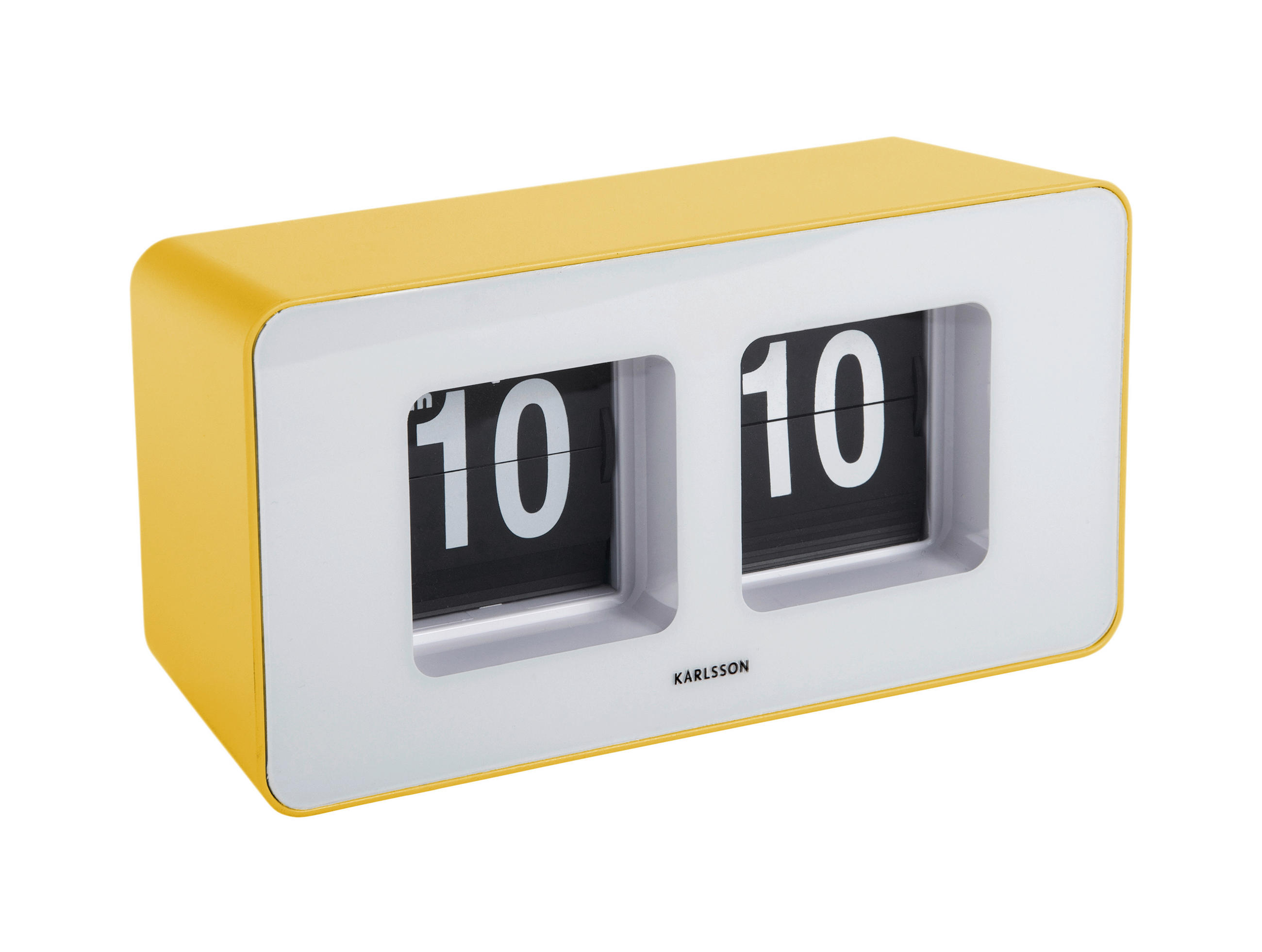 Thumbnail - Karlsson Uhr, Hellgelb, Kunststoff, 7x9x18 cm, Timerfunktion, Dekoration, Uhren, Wanduhren