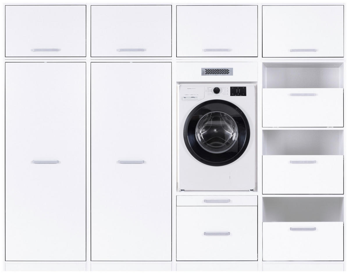 HAUSWIRTSCHAFTSRAUM 268/208/68 cm  in Weiß  - Weiß, MODERN, Holzwerkstoff (268/208/68cm) - home24