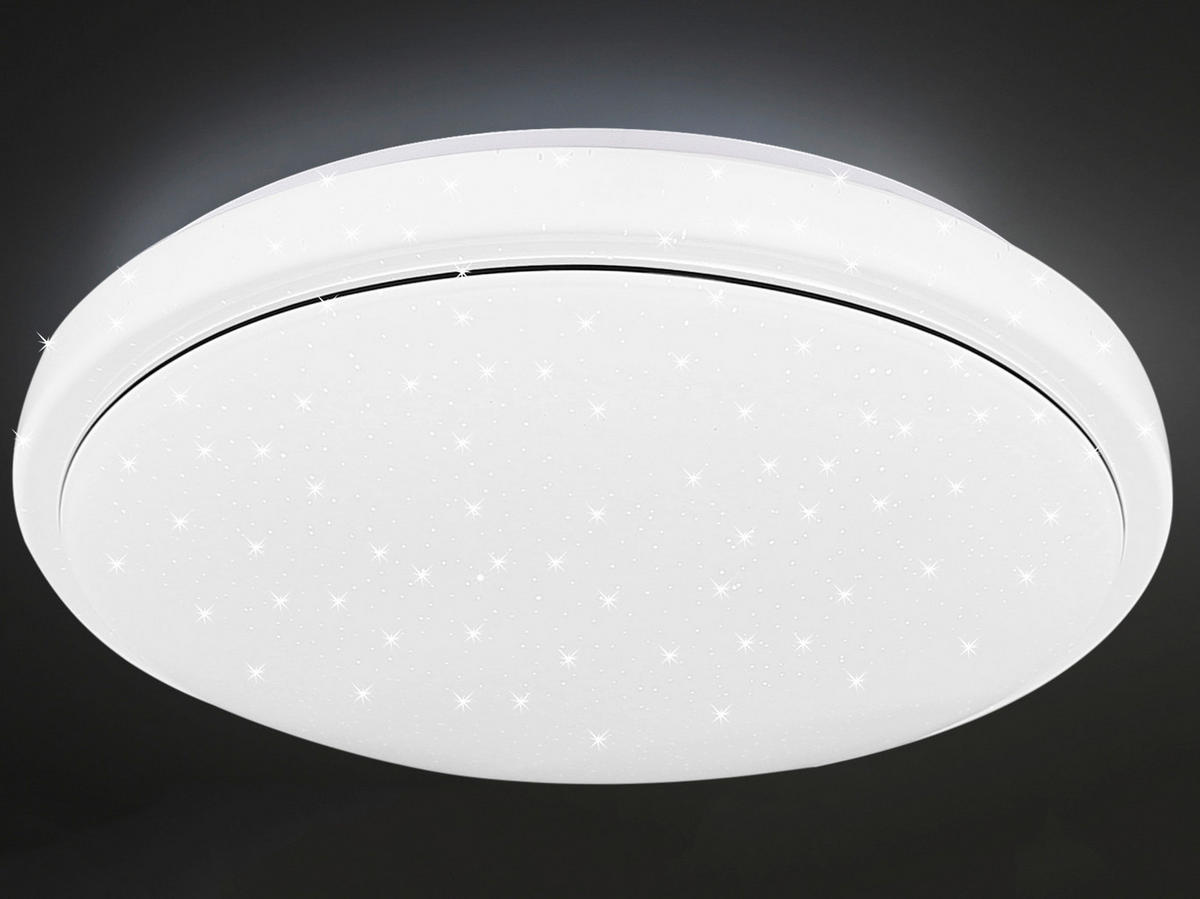 LED-TAKLAMPA 38/38/8.5 cm  - vit, Basics, metall (38/38/8.5cm)