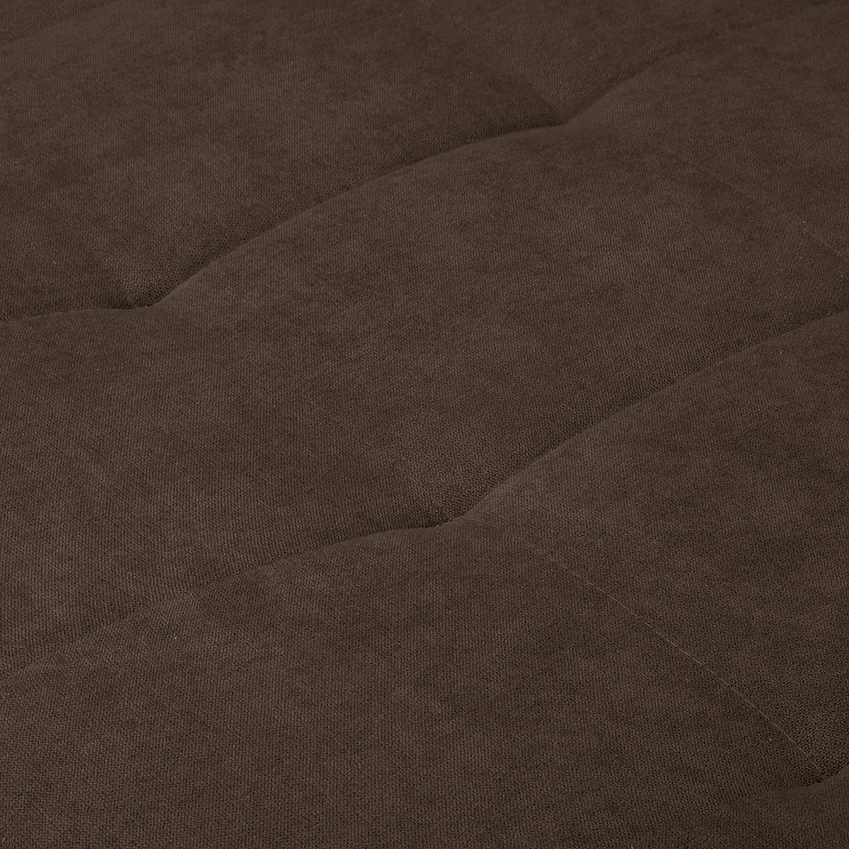 ECKSOFA inkl. Hocker Ariella in Mikrofaser Schlammfarben  161/231 cm  - Schlammfarben/Naturfarben, Design, Holz/Textil (161/231cm) - Livetastic