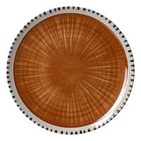 SPEISETELLER Braun 26/2,5 cm Natura  - Braun, KONVENTIONELL, Keramik (26/2,5cm) - Ritzenhoff Breker