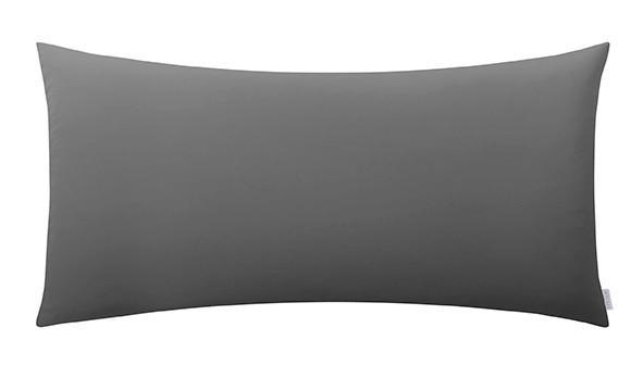 KOPFPOLSTERBEZUG Atelier 40/80 cm  - Grau, Design, Textil (40/80cm) - Estella