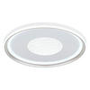 LED-DECKENLEUCHTE 59/6,5 cm   - Champagner/Opal, Design, Kunststoff/Metall (59/6,5cm) - Globo