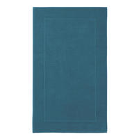 BADEMATTE London Petrol 70/120 cm  - Petrol, Basics, Kunststoff/Textil (70/120cm) - Aquanova