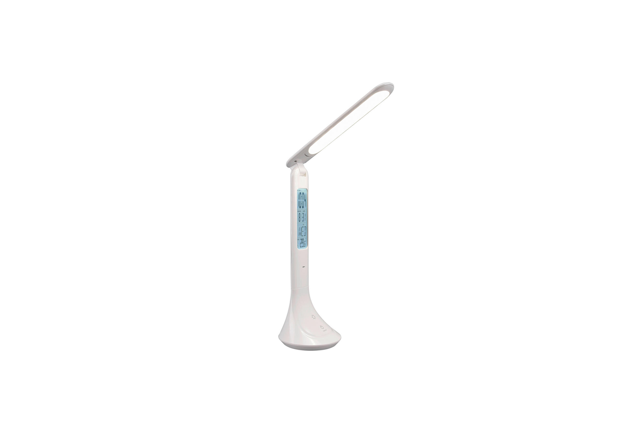 PUNJIVA STONA LAMPA Patty  - bela, Trendi, plastika (34/9/18cm)