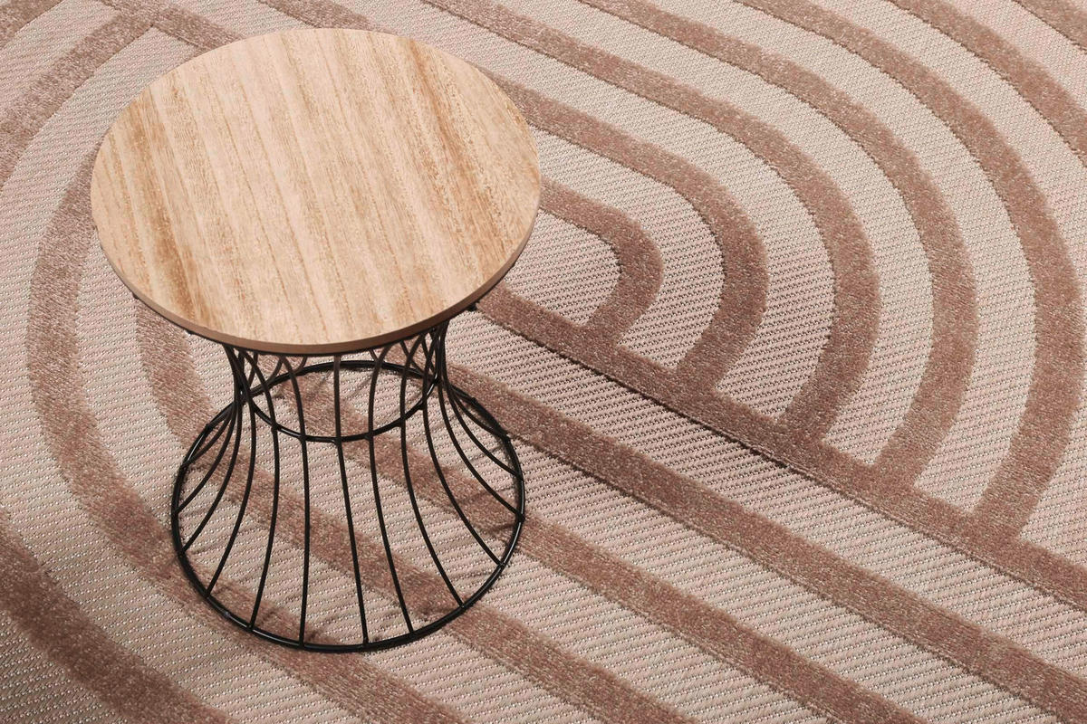 OUTDOORTEPPICH 120 cm Spirit Beige  - Beige, Design, Textil (120cm) - Esprit