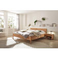BETT 160/200 cm,  in Wildeiche,  - Wildeiche, KONVENTIONELL, Holz (160/200cm) - Linea Natura