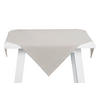 TISCHDECKE One 90/90 cm  - Grau, Basics, Textil (90/90cm) - Pichler