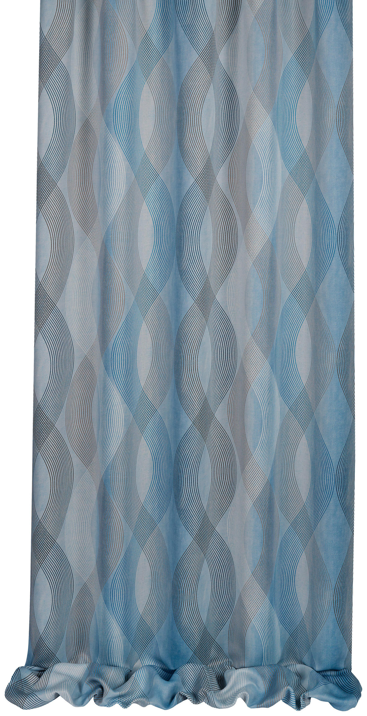 DEKOSTOFF per lfm Verdunkelung  - Blau, Basics, Textil (145cm) - Esposa