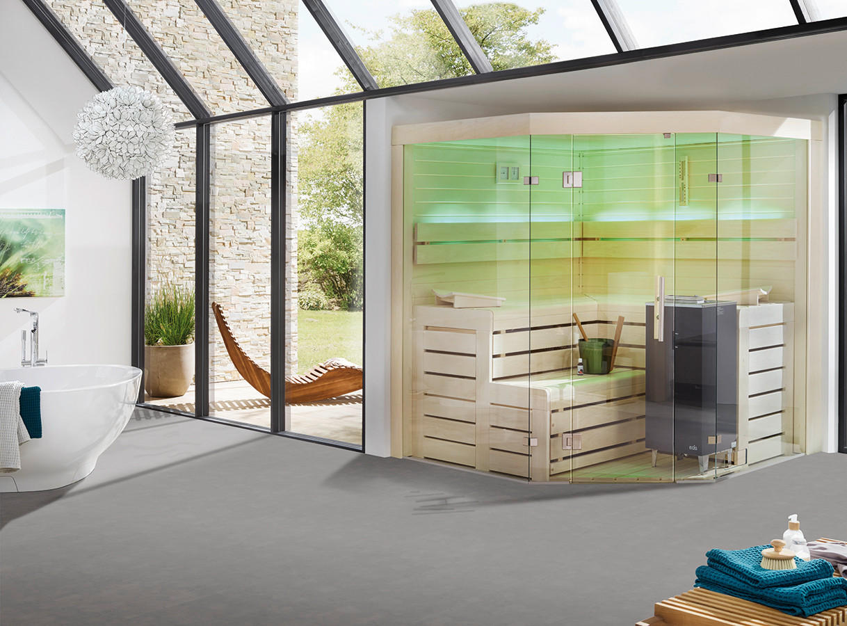 DESIGNBODEN MultilayerPlus  per  m² - Grau, Basics, Kunststoff (93.5/46.5/0.65cm)