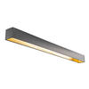 LAMPSKÄRM M6 TENSO MODULAR 94/10/10 cm   - svart/guldfärgad, Design, textil (94/10/10cm) - Fischer & Honsel