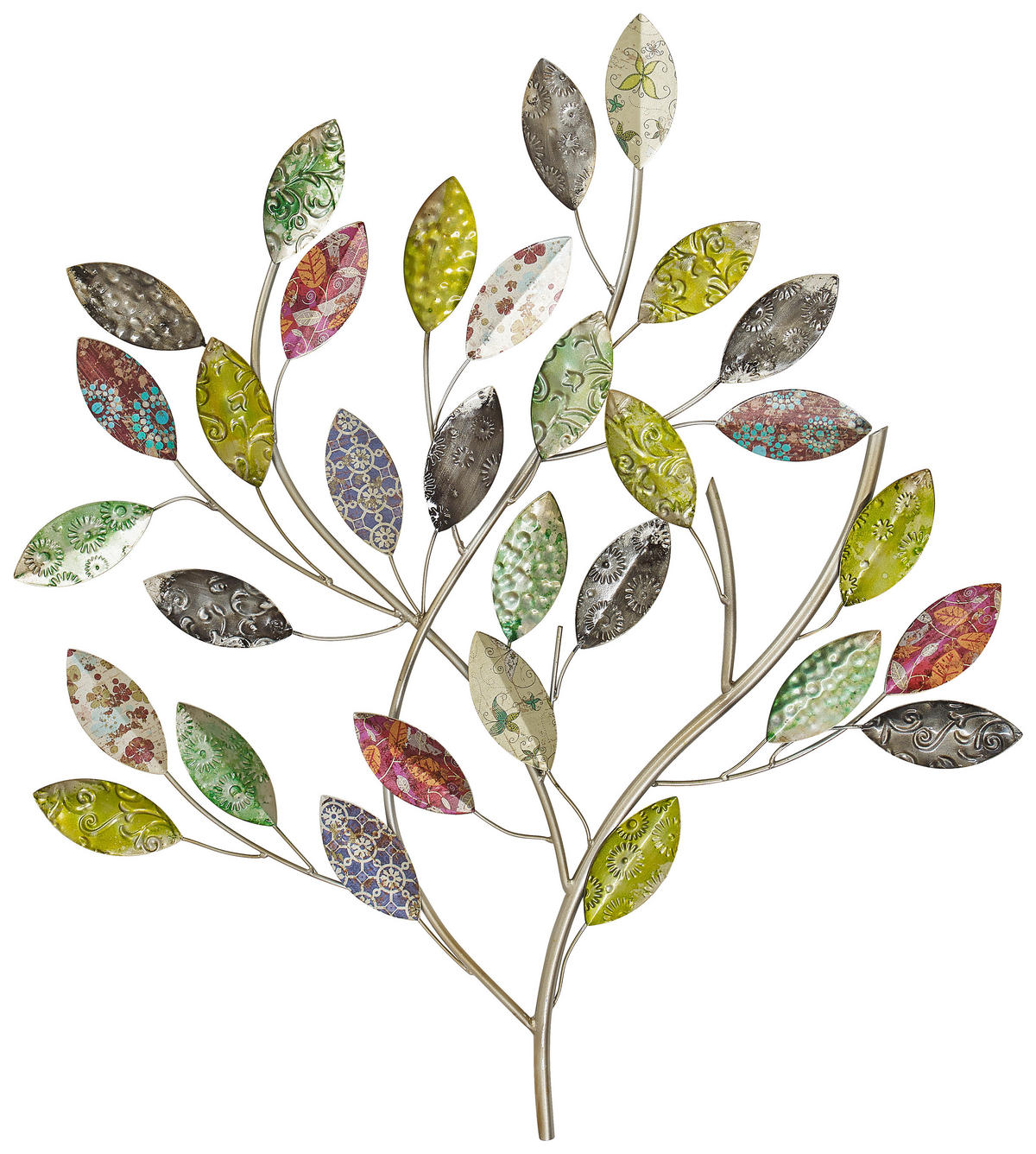 WANDDEKO   61/3,5/65,7 cm  - Multicolor, Trend, Metall (61/3,5/65,7cm) - Ambia Home