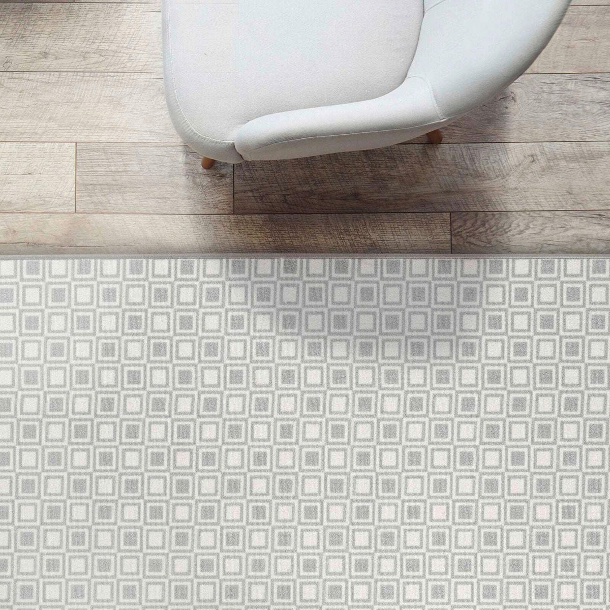 LÄUFER 80/250 cm Bray Grau  - Grau, Design, Kunststoff/Textil (80/250cm)