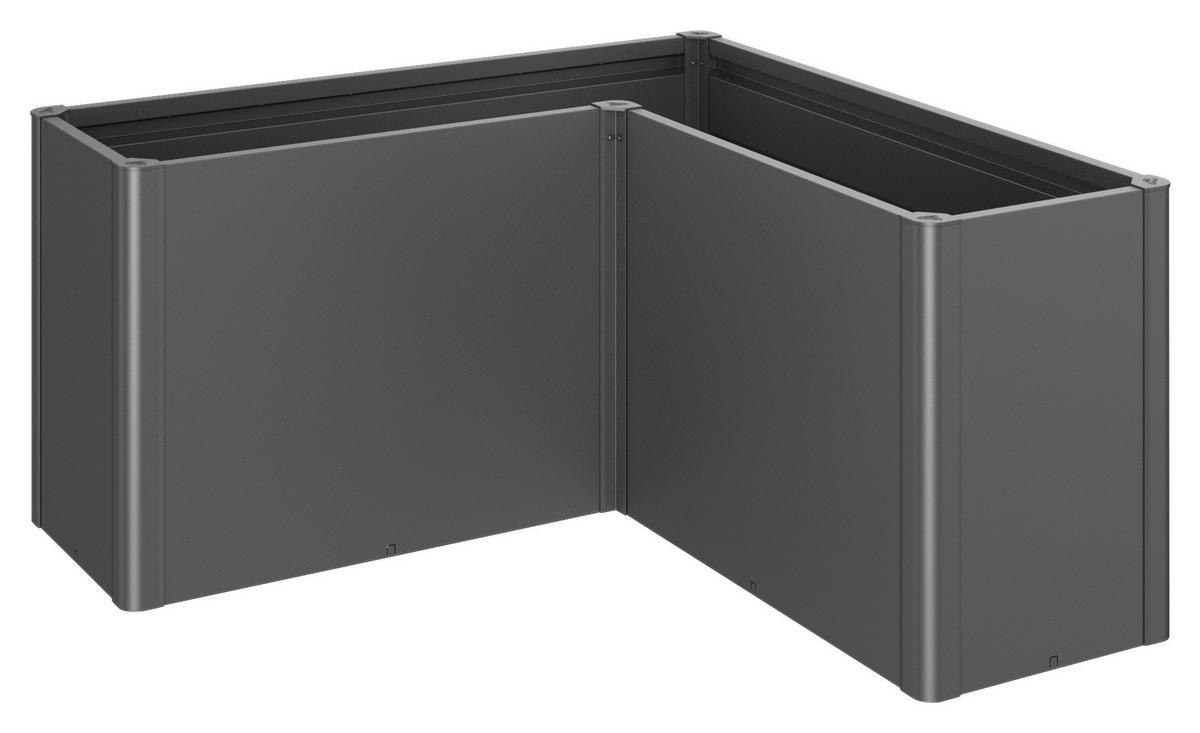 HOCHBEET Belvedere  - Dunkelgrau, Basics, Metall (152/152cm) - Biohort