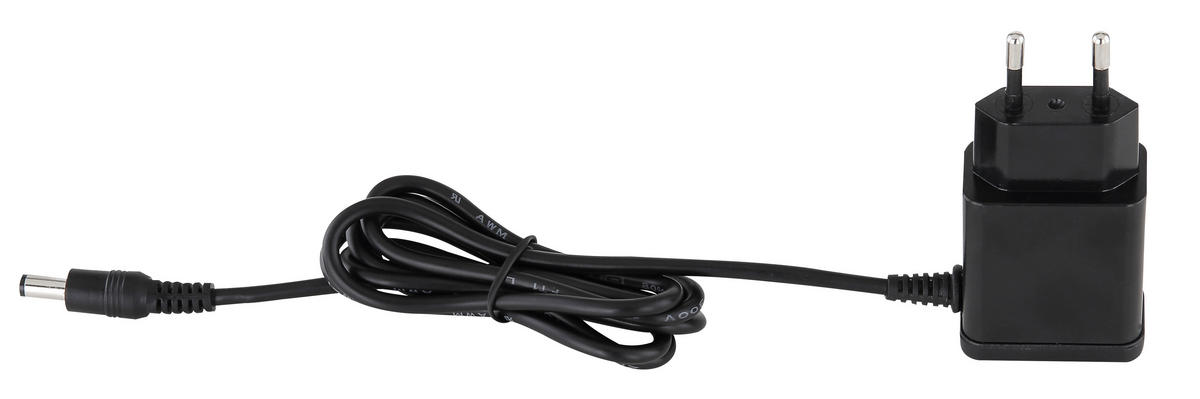 LED-TISCHLEUCHTE - Silberfarben/Schwarz, Konventionell, Kunststoff/Metall (40/27/82cm) - Globo