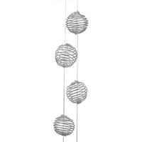 DEKOHÄNGER  - Perlmutt, Basics, Metall (5/100cm) - X-Mas