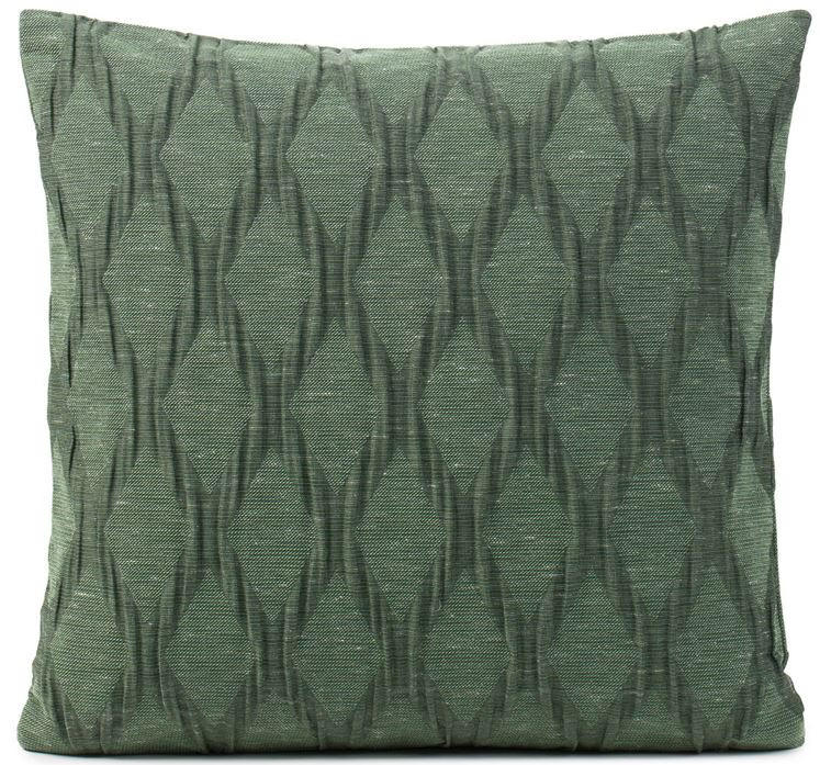 POTAH NA POLŠTÁŘ  50/50 cm - tmavě zelená, Design, textil (50/50cm) - Novel
