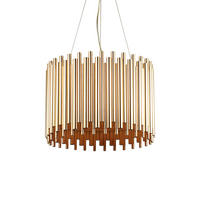 HÄNGELEUCHTE 47/50/151 cm   - Goldfarben, KONVENTIONELL, Metall (47/50/151cm) - Ideal Lux