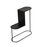 BLUMENTREPPE  - Schwarz, Basics, Metall (45/15/45cm) - Boltze Home