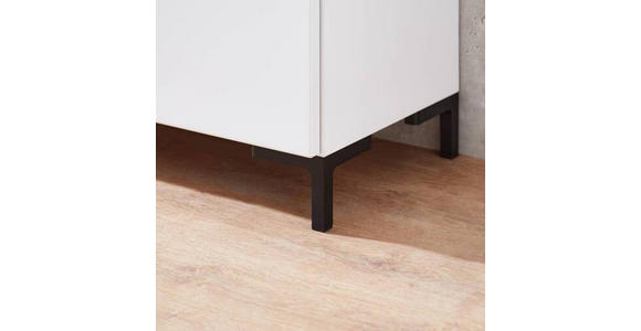 FUßSET 12/9/12 cm - Schwarz, MODERN, Kunststoff (12/9/12cm) - Voleo