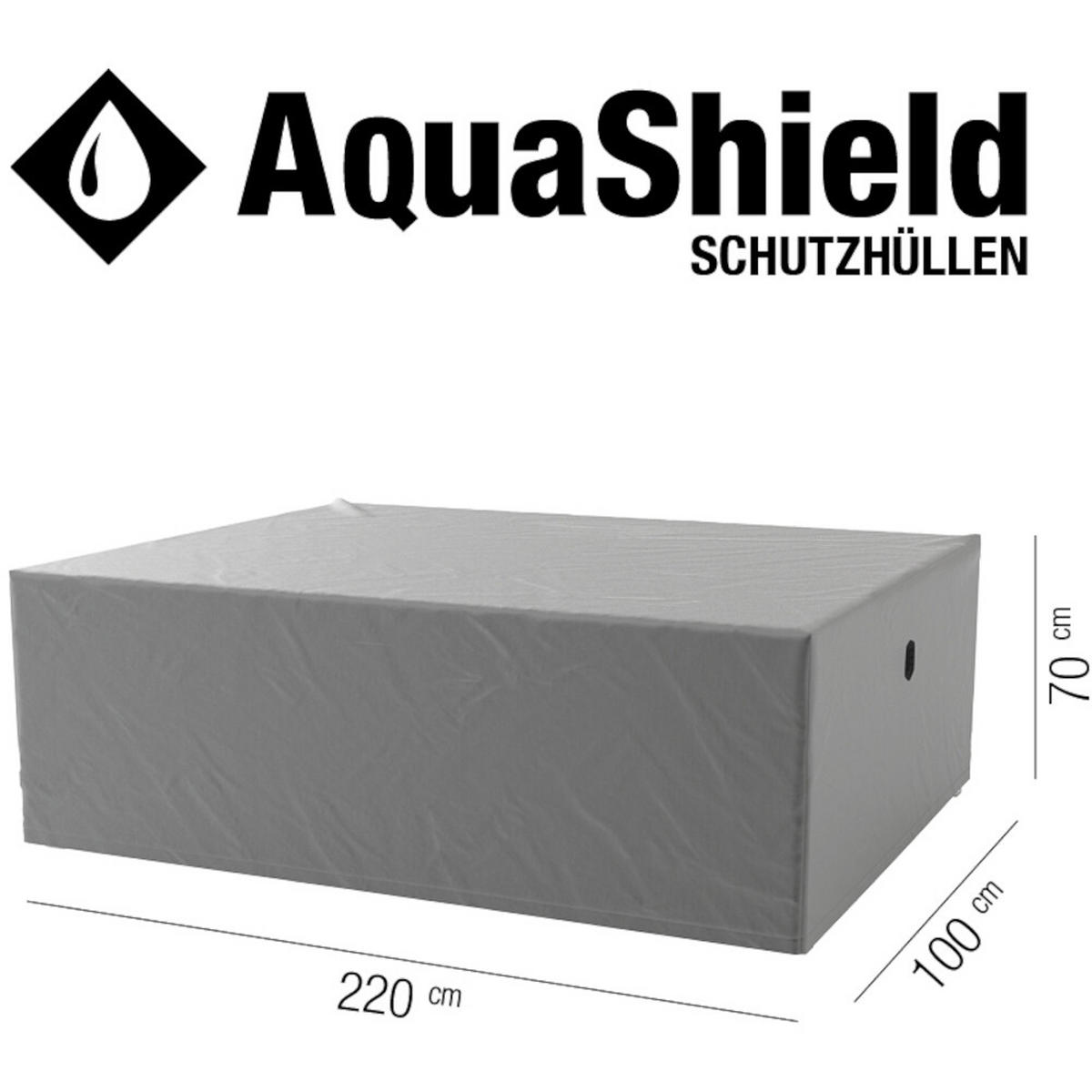 SCHUTZHÜLLE Grau   - Grau, MODERN, Textil (220/70/100cm) - Siena Garden