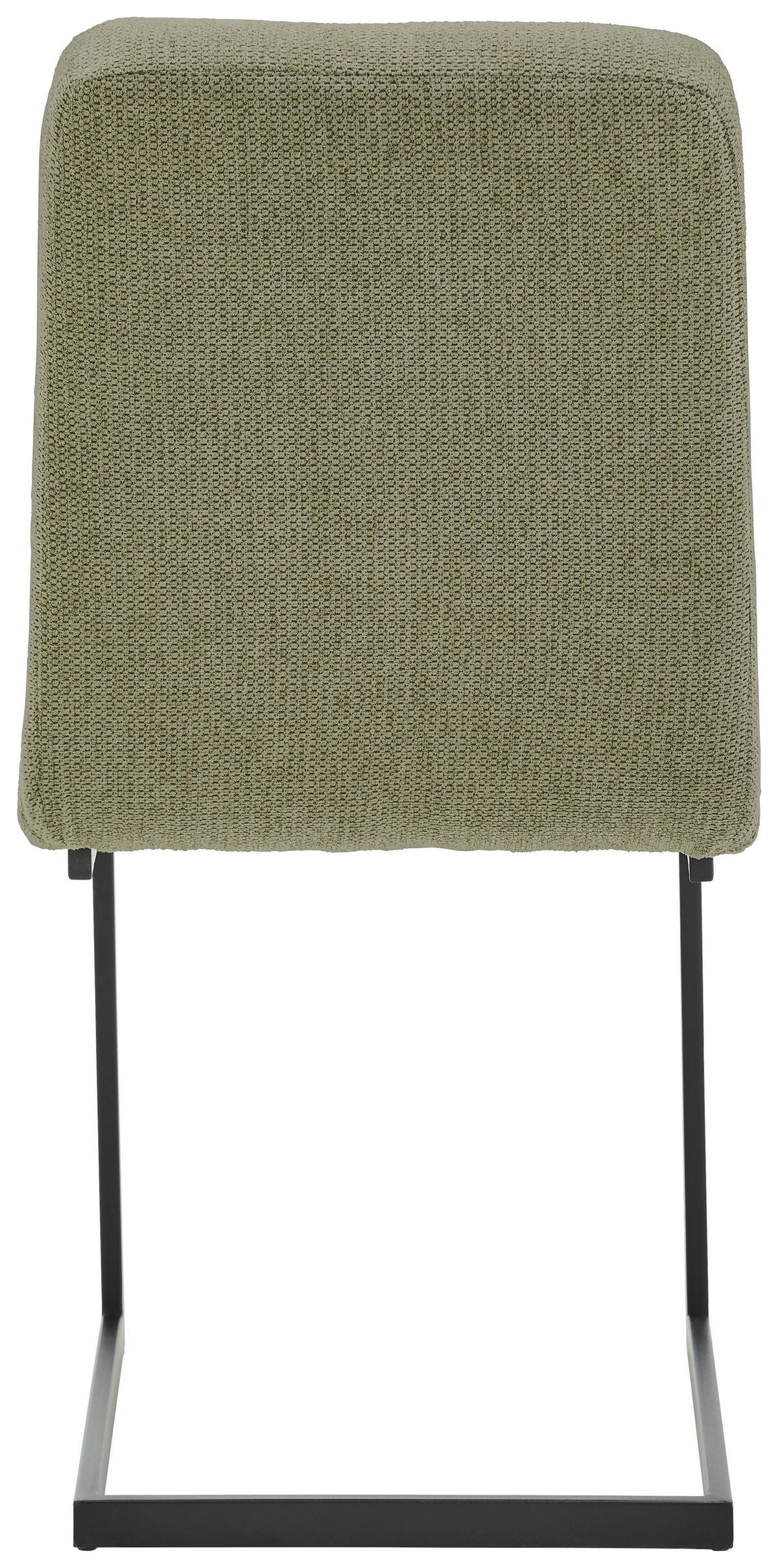 STUHL - Schwarz/Hellgrün, Design, Textil/Metall (45/92,5/62cm) - Novel