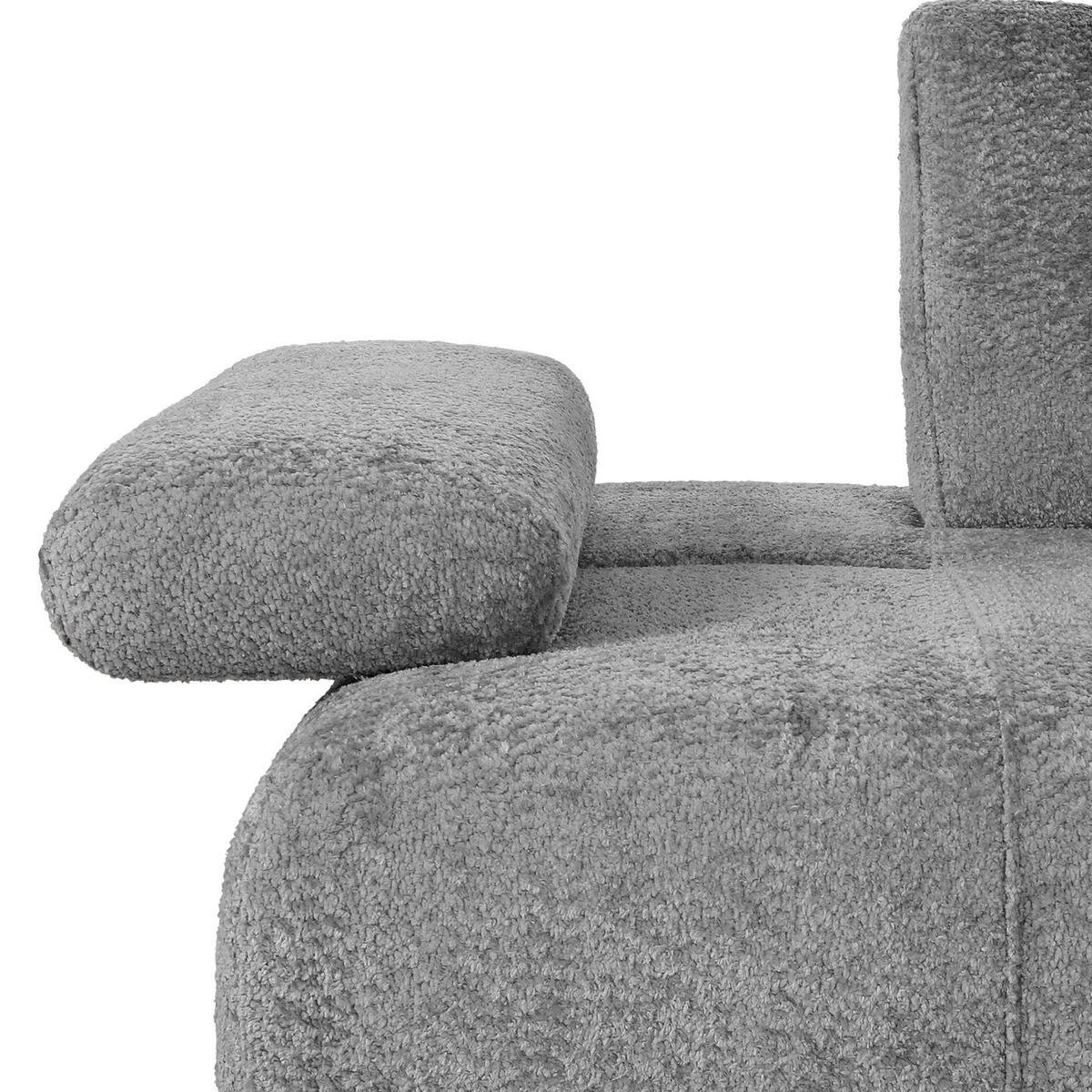 SCHLAFSOFA in Textil Schlammfarben  - Schlammfarben/Schwarz, Konventionell, Kunststoff/Textil (235-255/80/116-138cm) - Carryhome