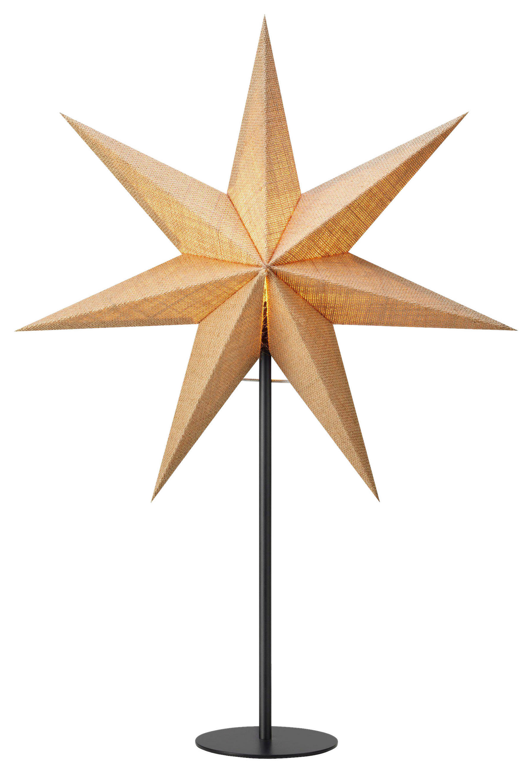 DEKOSTERN TARA  - Beige, Basics, Textil (45/45/15cm) - Markslöjd